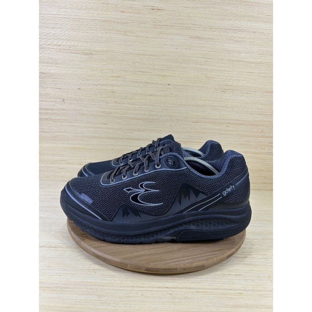 Gravity Defyer Mighty Walk Black Orthopedic Comfort Shoes Mens Size 13